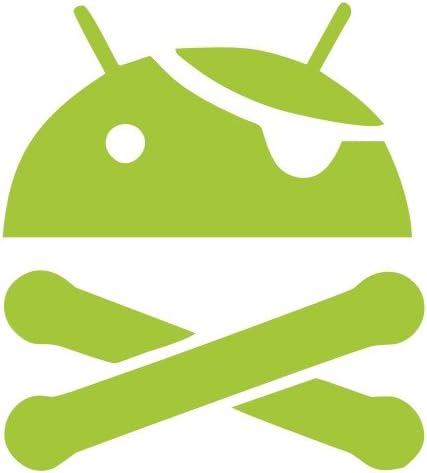 Android Super User Decal Large (Green)