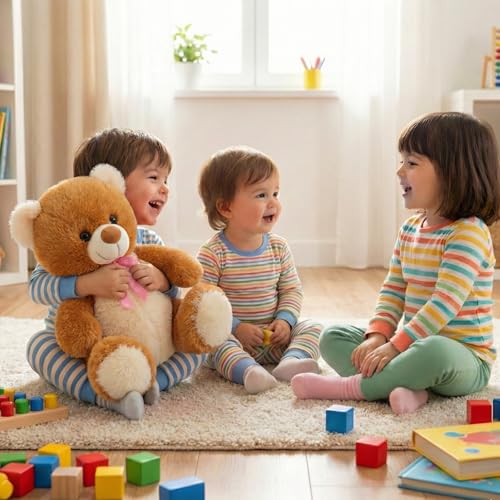 Image of Tabitha Stuffed Toys-Ultra Soft Plush Toy for Kids | Birthday Gifts for Kids and Girls | (30 Cm Sandal Teddy)
