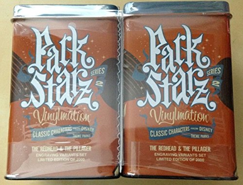 Disney Vinylmation Park Starz Stars Series 2 Variant Set Redhead Limited Edition