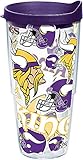 Tervis Made in USA Double Walled NFL Minnesota Vikings Insulated Tumbler Cup Keeps Drinks Cold &...
