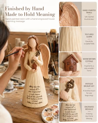 Housewarming Gifts New Home, Guardian Angel Figurine for New Homeowners - Image 5