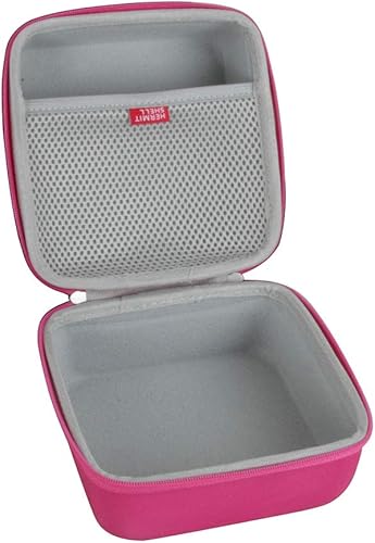 Miniatura 3 de Hermitshell Estuche rígido de viaje EVA para Leapfrog Nevera Phonics Juego de letras magnéticas (rosa)