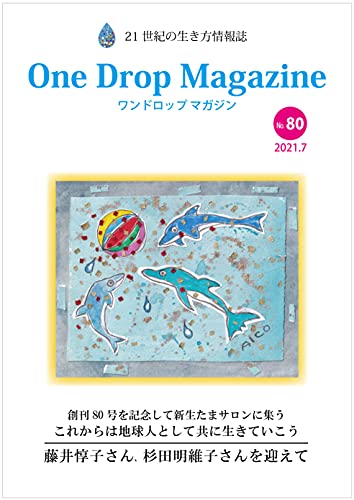 Image of One Drop Magazine 202107 No80: nijuisseikinoikikatajohoshi (wandoroppujiinterijiensu) (Japanese Edition)