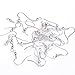 Produktbild Beautiful Bead 19mm Hypo-allergenic Wire Earring Hooks Silver Plated Surgical Steel (About 500pcs ) by Beautiful Bead