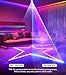 KeoBin APP DJ Laser Lights Professional - 200+ 3D RGB Animation Laser Light Show, Hand Drawing, Custom Patterns, Sound Actived & DMX Sync for Party, Stage, Club