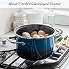 Merten & Storck European Crafted Steel Core Enameled Cookware, 6.3QT Stock Pot with Lid, Induction, PFAS & PTFE Free, Dishwasher Safe, Oven & Broiler Safe, Aegean Teal #1