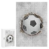 【Tamaño final】Este rompecabezas Football Ball está fabricado con tecnología de impresión premium avanzada. Cada pieza tiene una forma única para proporcionar un nivel extra de autoevaluación y concentración, y puede inspirar eficazmente la reflexión, entrenar el juicio y la paciencia.