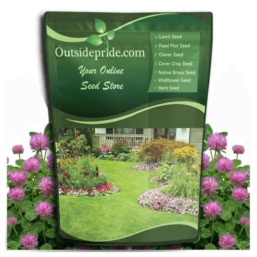 Outsidepride Self-Seeding Red Clover Seeds 10lbs