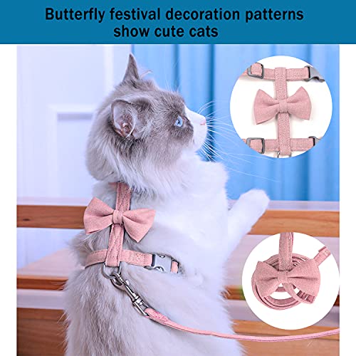 Cat Harness and Leash for Walking Escape Proof, Cat Vest Harness and Leash Ddzmz Escape Proof Soft Mesh Breathable… - Image 6