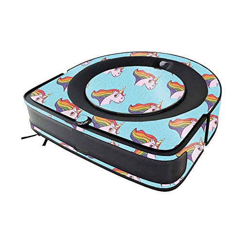 Image of MightySkins Glossy Glitter Skin Compatible with iRobot Roomba s9 Vacuum - Pretty Unicorn | High-Gloss Glitter Finish | Easy to Apply and Change Styles | Made in The USA