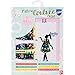 Produktbild DRESS YOUR DOLL Mini Schneiderpuppe Nähset Anfänger Mit Stoff BETTY JUNGLE Modepuppen Kleidung Nähen Lernen für Kinder Kreatives Hobby für Zuhause ca. 30 x 39 cm Modedesign Puppe Fashion Design Kit