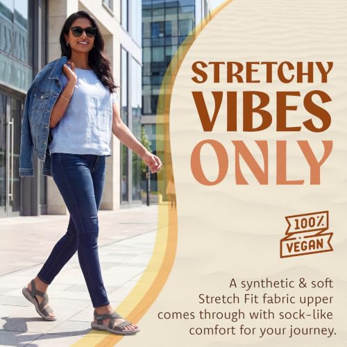 Image of Skechers Women's Reggae Slim - Sunnyside 2.0 | Skechers Memory Foam, Machine Washable, Stretch Fit, Vegan, Adjustable Strap