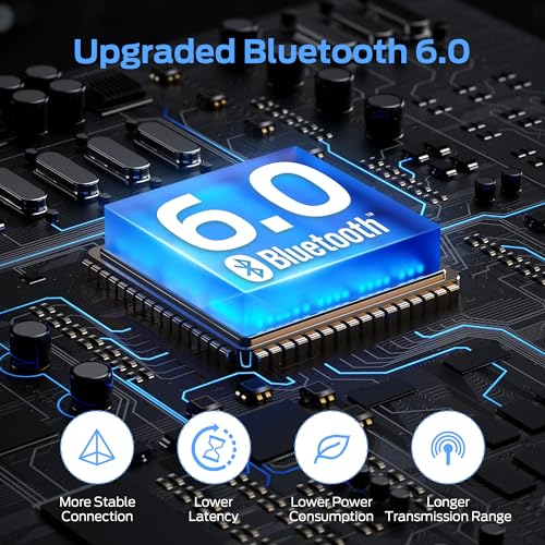 Monster Cute SK100 Kids Bluetooth Headphones, 85/94dB Safe Volume Limited, 60 Hours Playtime, Bluetooth 6.0, On-Ear Toddler Headsets with Built-in Mic, Lightweight Wireless Headphones for Kids, Blue - image 7