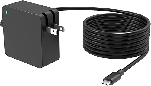 UL Listado 65W Tipo C Cargador de CA apto para JBL Xtreme 3 portátil a prueba de polvo/impermeable altavoz USB C Cable adaptador de fuente de