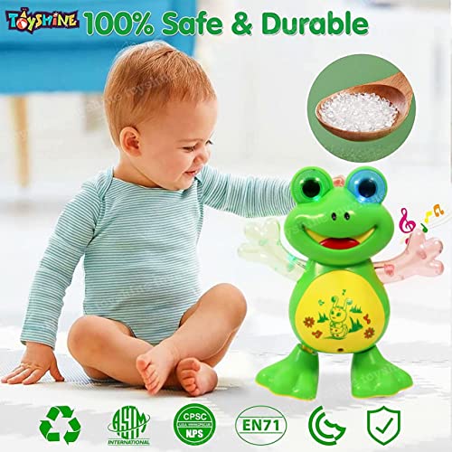 Image of Toyshine 2 in 1 Combo Dancing Duck and Frog with Musical Flashing Lights and Real Dancing Action
