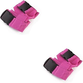 SHERCHPRY 2 peças de alças de bagagem antiderrapantes acessórios para serviço pesado correias de bagagem elásticas organizadores de bagagem para viagem cinto de bagagem cinto de embalagem de mala cruz