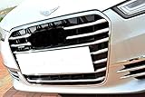audi a6 grill chrom Passend für A6 C7 2010-2015 ZUBEHÖR FÜR AUDI A6 CHROM TUNING LEISTEN FÜR KÜHLERGRILL GRILL