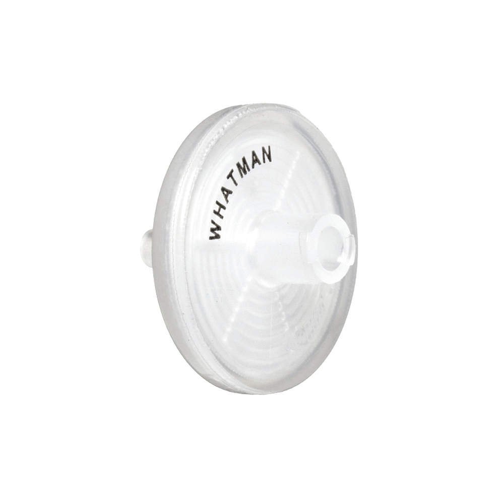 WHATMAN 6798-2504 Puradisc 25 Syringe Filter, 0.45 µm Pore Size, PTFE, 25 mm Diameter
