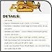 Diecast Masters CAT Caterpillar D6T XW VPAT Track Type Tractor with AccuGrade GPS Technology with Operator 1/50 Diecast Model 85197