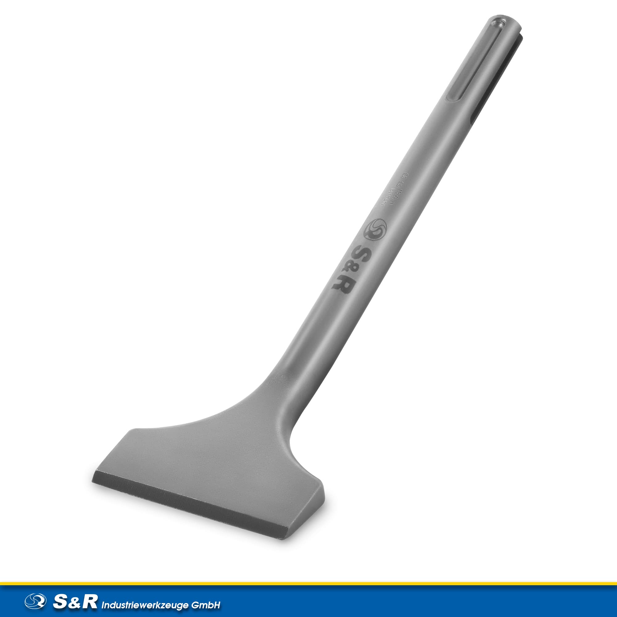 S&R Burin SDS MAX Ciseaux Carrelage 300 x 80mm Spatule Courbée
