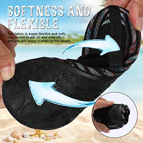 Image of ANLUKE Womens Mens Water Shoes Barefoot Quick-Dry Aqua Socks for Beach Swim Surf Water Sport