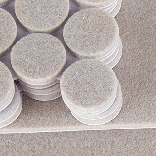 Minnark Premium Felt Furniture Pads - 133 Pc - Oatmeal #TOP1