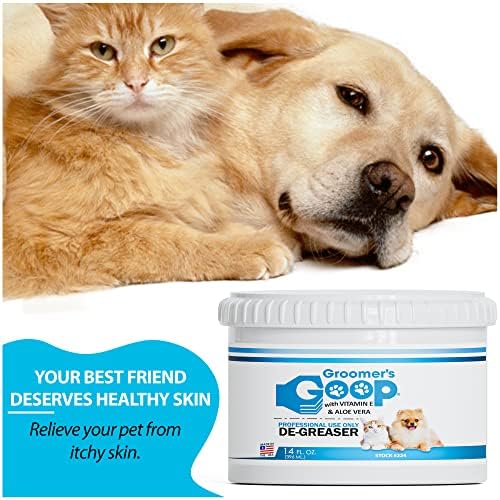Groomer's GOOP Pet DeGreaser with Vitamin E and Aloe Vera Degreaser