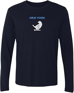 500 LEVEL New York Golf Club Birdie Phrase Long Sleeve Shirt