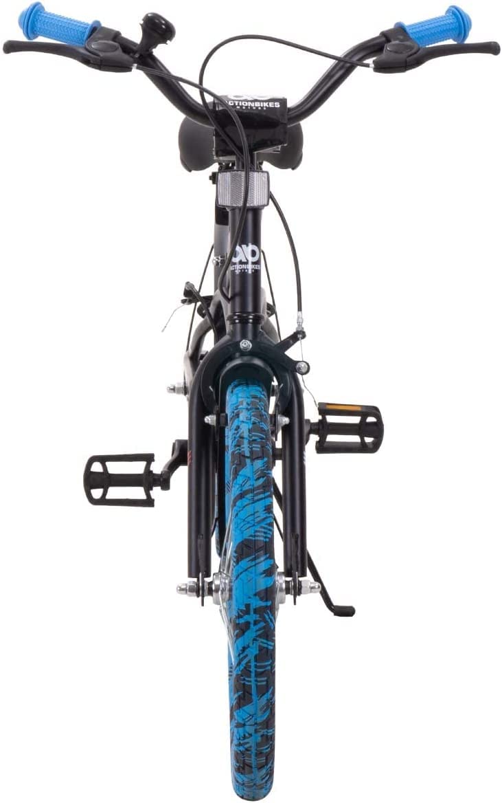 Actionbikes Vélo Enfant Cruiser - 18 Pouces - Frein Caliper - Roue Libre - Garde-chaîne - Support vélo - Pneus gonflables - Vélo Enfant - VTT - De 5 à 8 Ans