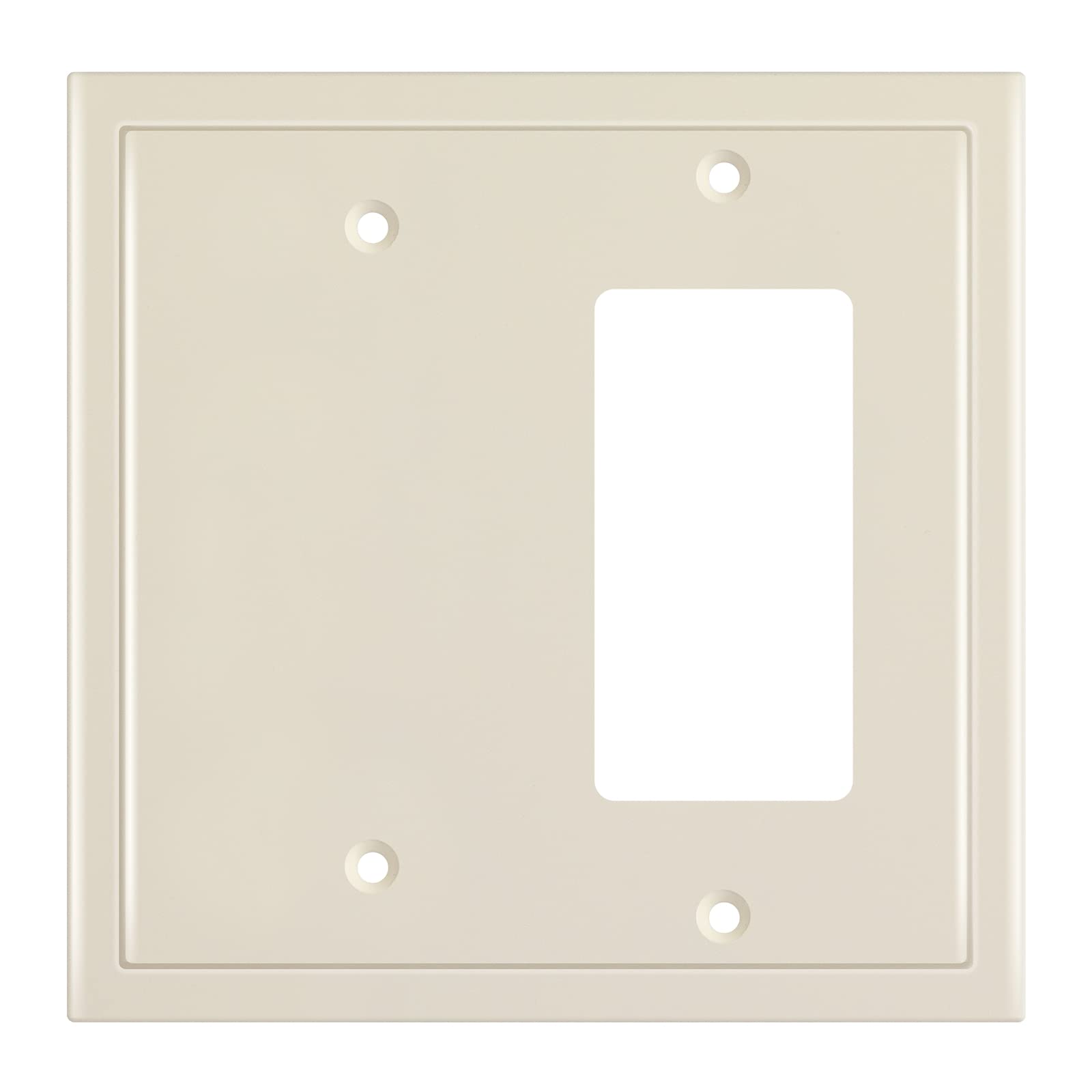Modern White Wall Plates - Decorative Switch & Outlet Covers -32