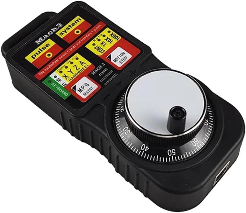 MACH3 4-axis Electronic Handwheel USB Industrial Manual Control Pulse Generator Manual Pulse Generator