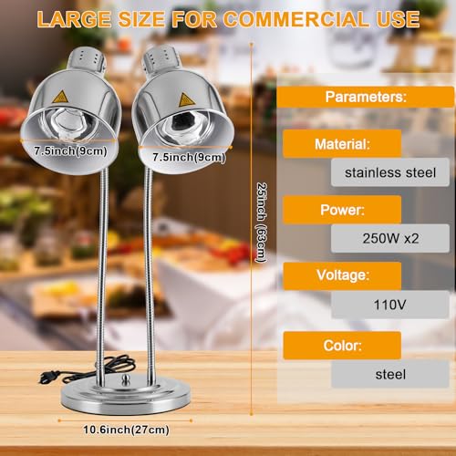 Ymjoinmx KACI037 Food Warmer Lamp Heat Lamp thumb #4