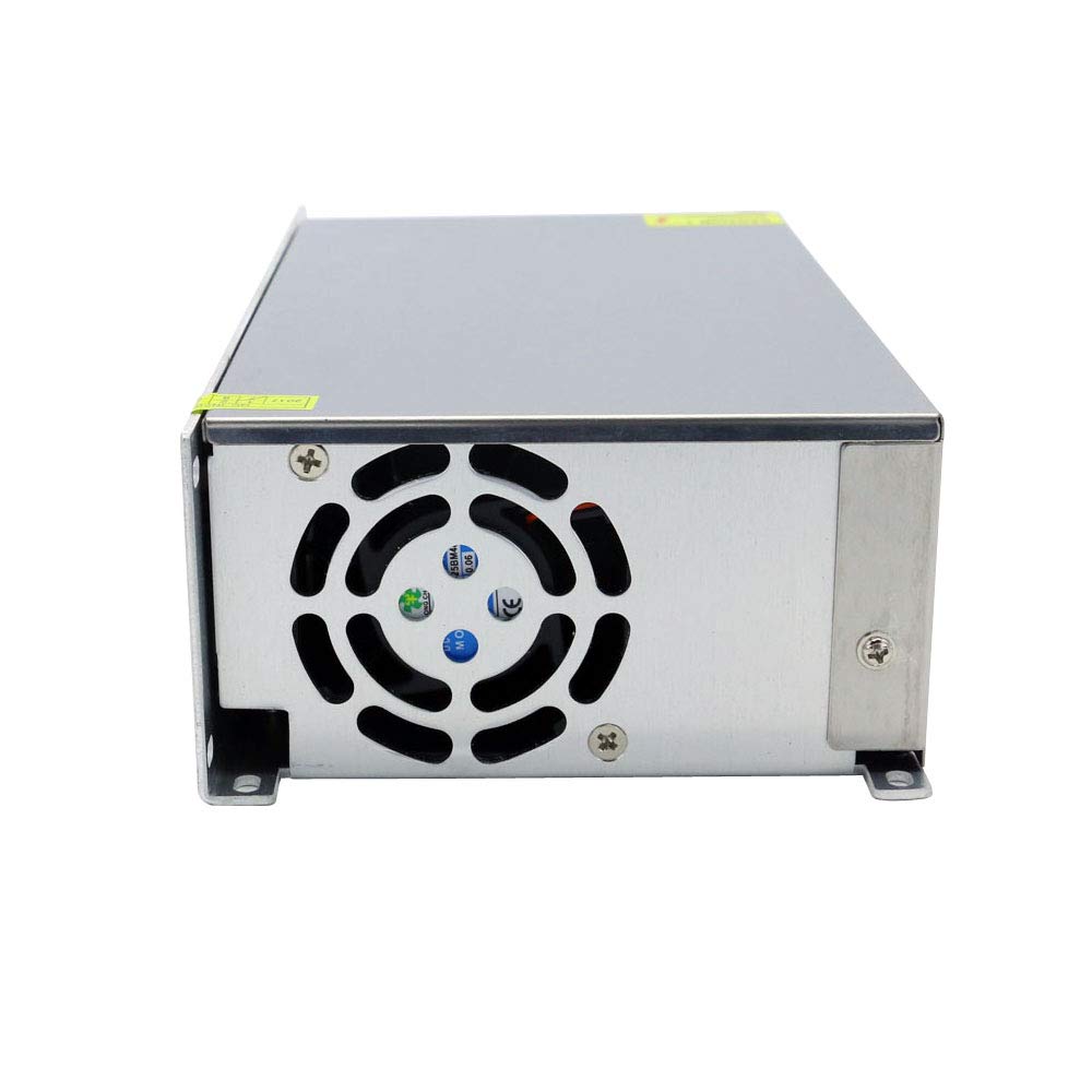 Lixada Transformador de Potencia Transformador de Voltaje AC 100-240V a DC 12V 33A 400W Conmutación Regulada Fuentes de Alimentación Adaptador Convertidor para Tiras Cámara Ligera