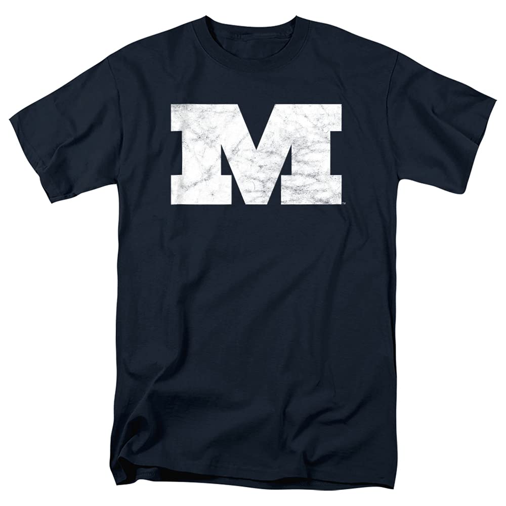 LOGOVISION Official Collegiate Distressed Primary Logo Adult T-Shirt Collection — view 54