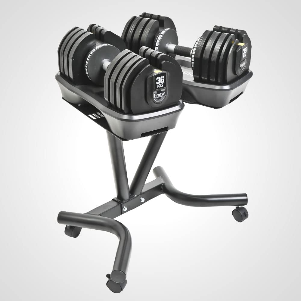 ［レオンさん］ボディメーカー　マルチラック　プレート120kg可変ダンベル レオンさん］ボディメーカー マルチラック プレート120kg可変ダンベル