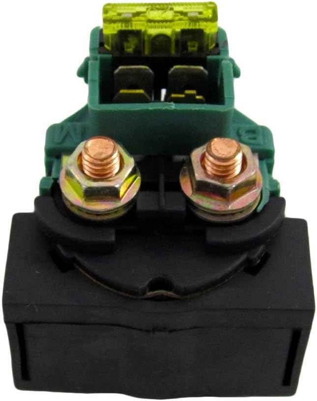 RAREELECTRICAL Starter Solenoid Relay Compatible With Kawasaki Bayou 220 Klf220 Bayou 250 Klf250 El250 Eliminator 250 Klx650 12V 6-Terminal 27010-1243 Klx650c 215Cc 4-Stroke 27010-0768 27010-1283