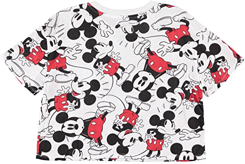 Disney-Ladies-Mickey-Mouse-Fashion-Shirt-Mickey-Mouse-Clothing-Mickey-Mouse-Allover-Print-Crop-Top-T-Shirt Disney-Ladies-Mickey-Mouse-Fashion-Shirt-Mickey-Mouse-Clothing-Mickey-Mouse-Allover-Print-Crop-Top-T-Shirt