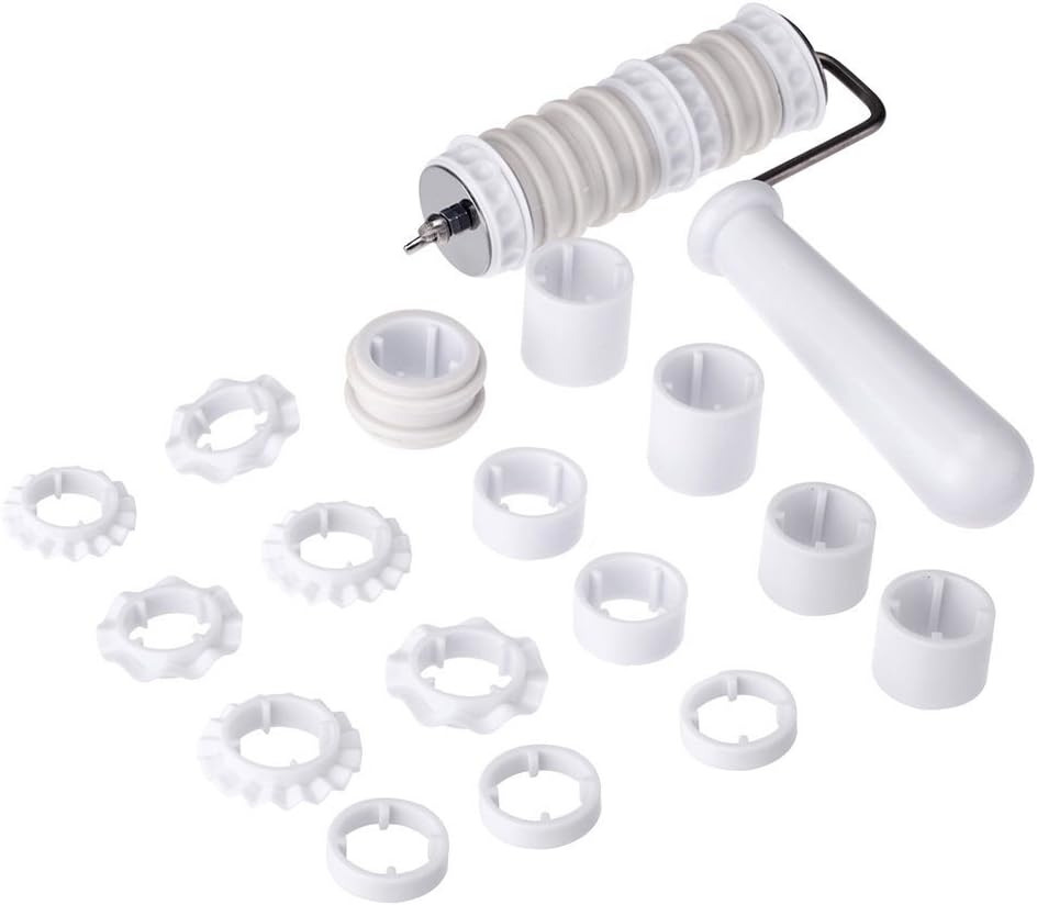 generic Flour Sugar Ribbon Cutter Embosser Decorating Tool by seelemon