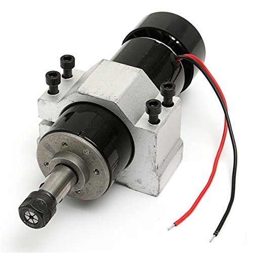 EsportsMJJ Moteur De Broche De 110-220V 500W avec Le Régulateur De Vitesse Et La Bride De 52Mm pour La Machine De CNC