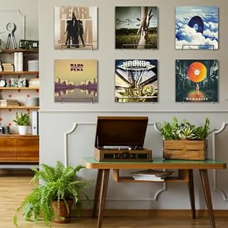 MIUUIPI Lot de 6 supports muraux en vinyle pour disques vinyles et étagères en vinyle, pour vos disques préférés ou objets de collection - Les Beatles, Paul McCartney, John Lennon, RIngo Starr, George Harrison MIUUIPI Lot de 6 supports muraux en vinyle pour disques vinyles et étagères en vinyle, pour vos disques préférés ou objets de collection – Image 7