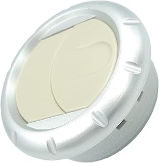 DRESSOOS RV Air Outlet Home diffusers ac for car Adjustable Vent Outlet RV Ceiling Vent Outlet Round Caravan