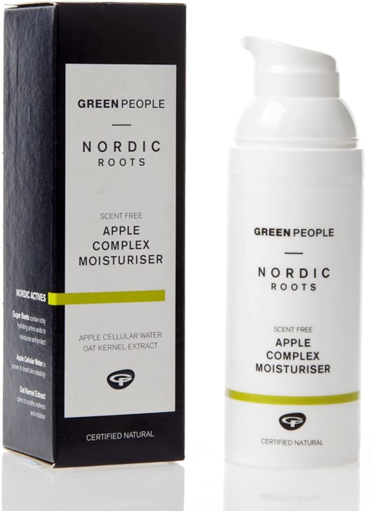 Green PeopleNordic Roots Apple Complex Moisturiser, 50 ml, White