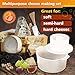 2 PCS Cheese Mold 1,6QT - Follower - Cheesecloth 100% Cotton for Semi-Hard and Hard Cheeses- Homemade Cheese Making Supplies - Molde Para Queso Fresco Casero