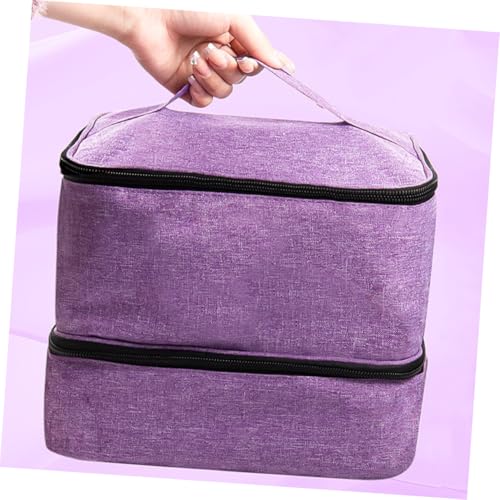 Trousse de rangement maquillage étanche voyage à grands compartiments - 4