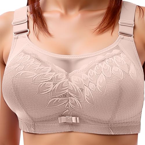 Soutien-gorge grande taille sans armature gris sous-vêtement t-shirt confortable toutes saisons