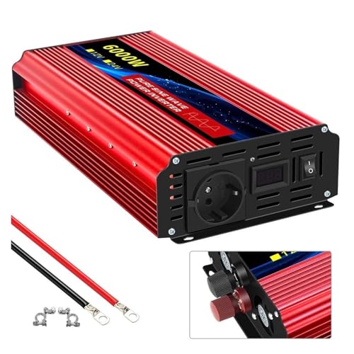 Convertisseur 24V 220V 6000W pour sécuriser vos pannes de courant