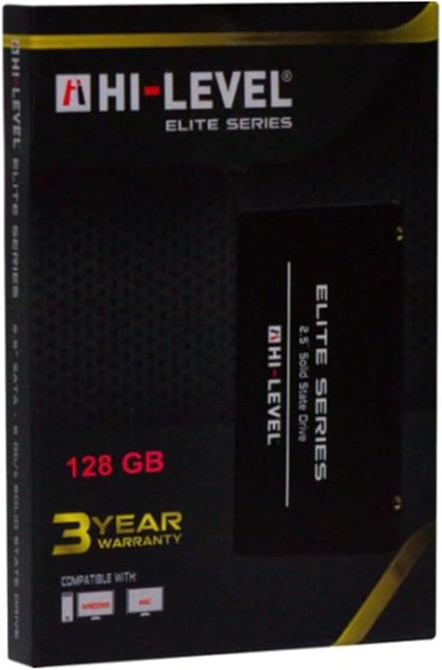 HI-LEVEL 128GB 2,5 SATAIII 560-540MB/s ELITE SERI SSD