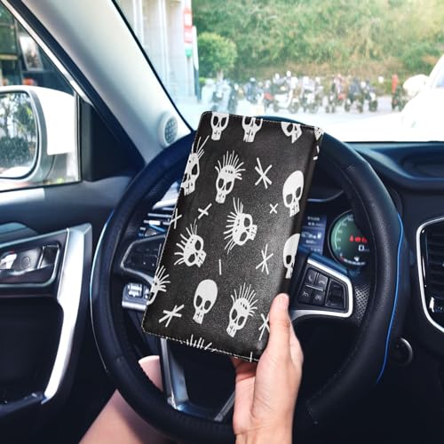 Organizador de carro de piel miniatura 7
