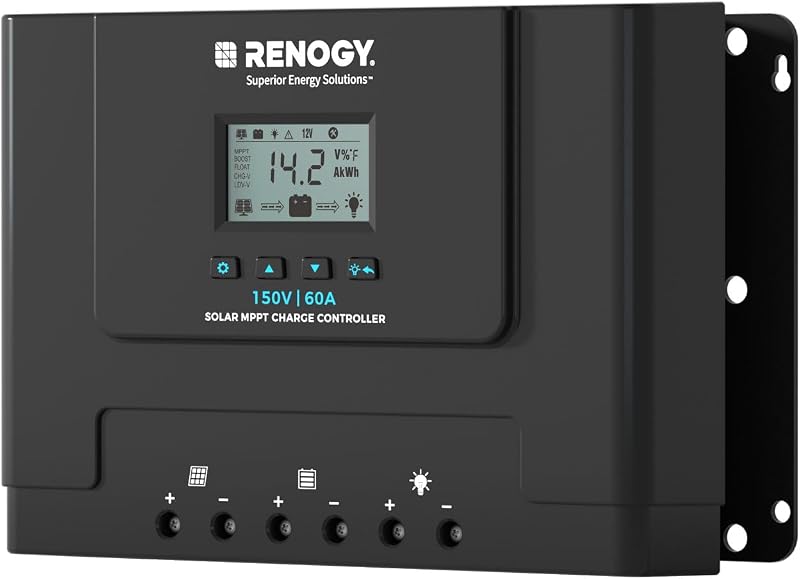 Renogy 60A MPPT Solar Charge Controller