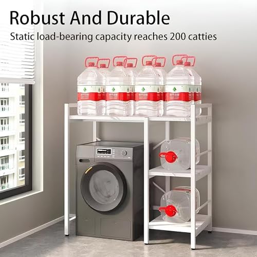 Étagère de rangement pour lave-linge : la solution aux petits espaces de toilettes - 3